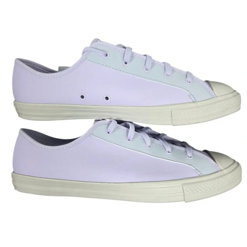 Converse Light Purple Sneakers with White Sole